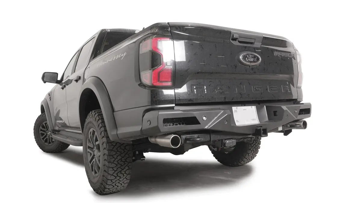 Fab Four Bumper 2024-25 Ford Ranger Raptor Vengeance Rear Sensor Bumper 1