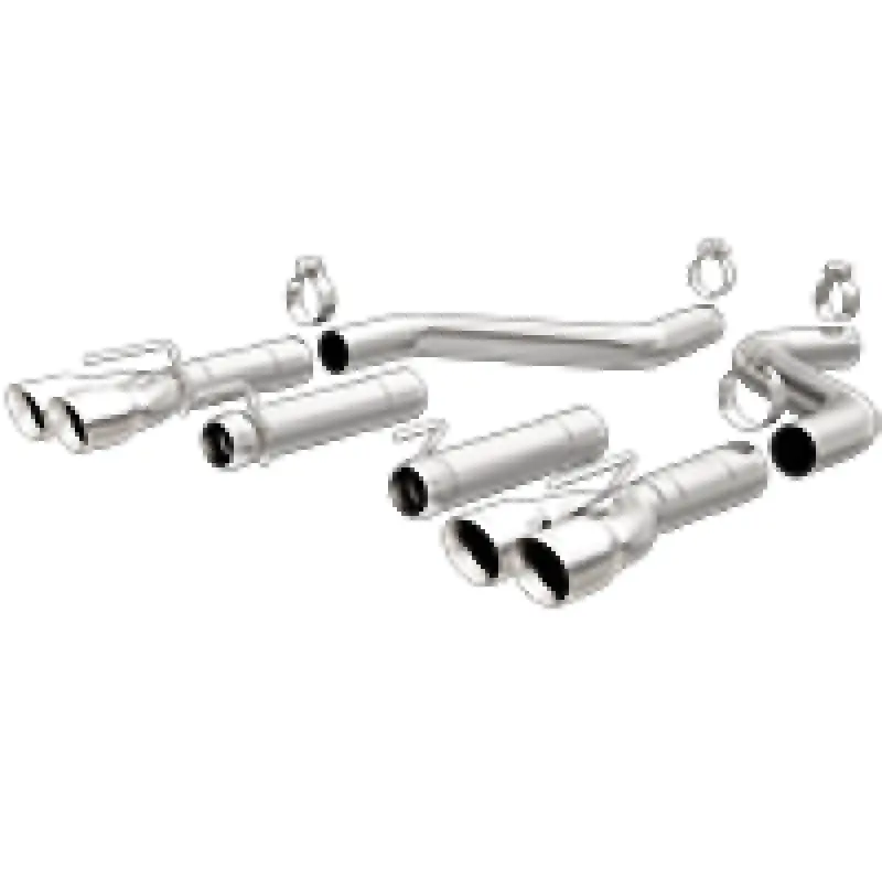 Magnaflow Axle-Back, Ss, 3In, Quad Split Rear 3.5 Tips 2015 Dodge Challenger Incl Srt Hellcat 1