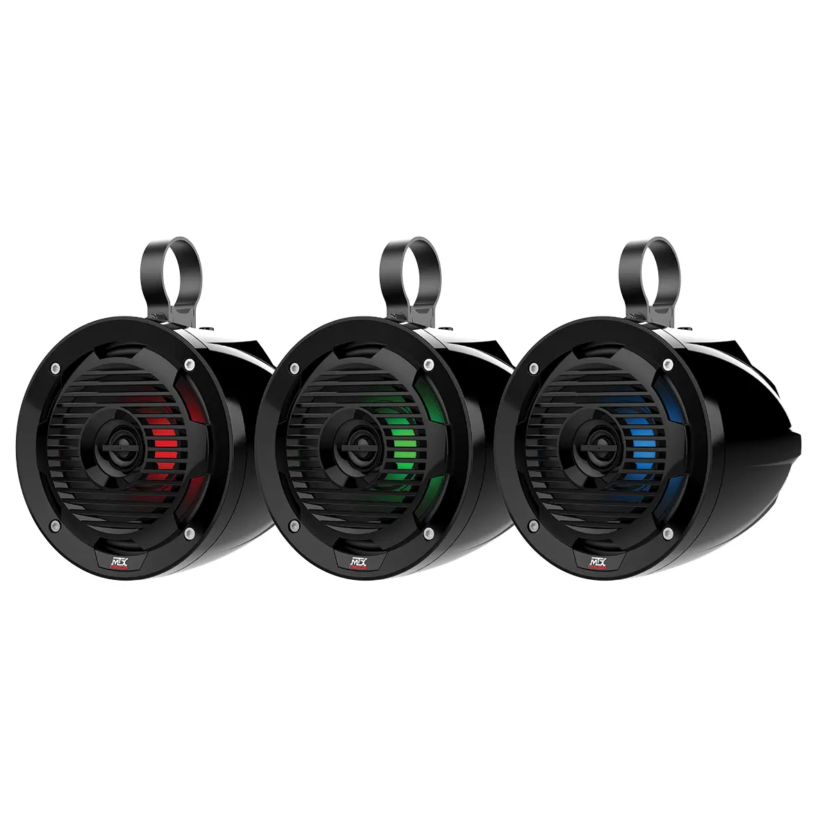 6.5" Cage Mount Speakers With Led (Pair) 1