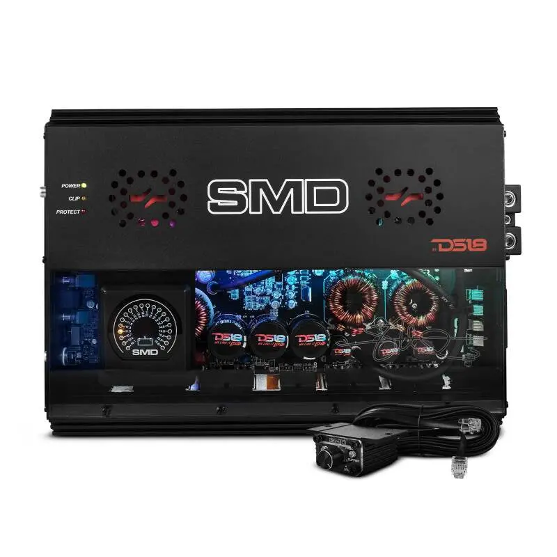 Ds18 Steave Meade Colab 1-Channel Amp Class D 3000/1Ohm 2200/2Ohm 1300/4Ohm Watts Led Lights 1