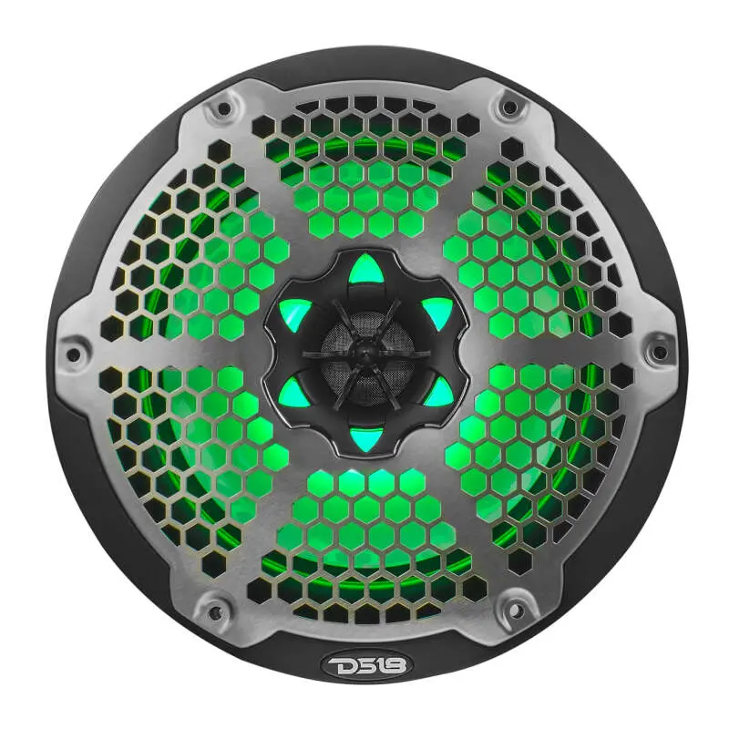 Ds18 Nxl-M Series Speaker W/ Rgb Led Lights 8In 2-Way 125 Watts Rms 4 Ohm Black 1