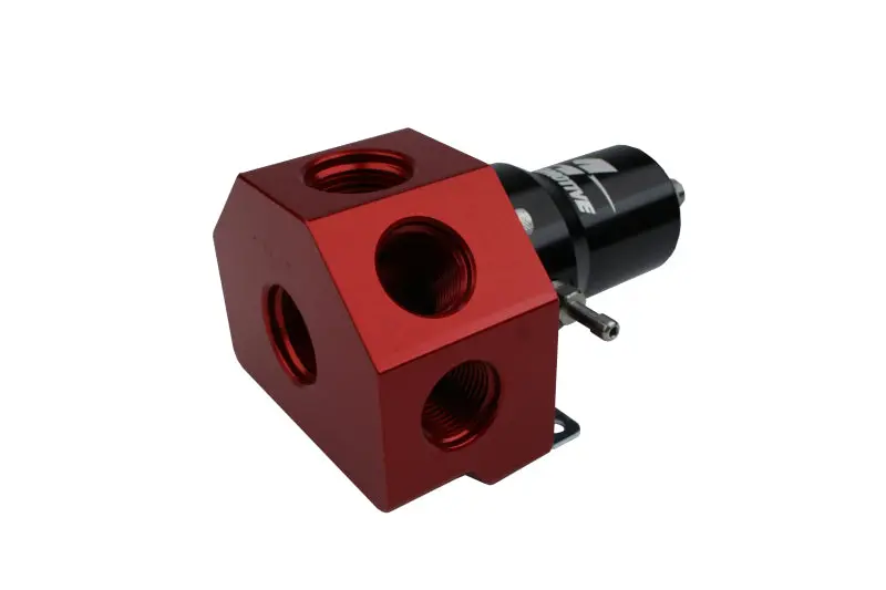 Aeromotive Regulator - 30-120 Psi - .500 Valve - 4X An-08 And An-10 Inlets / An-10 Bypass 1
