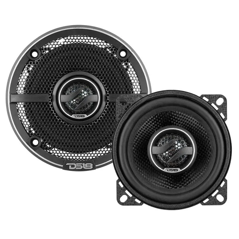 Ds18 4In 50 Watts Rms 4 Ohm 2-Way Coaxial Speaker W/ Kevlar Cones 1