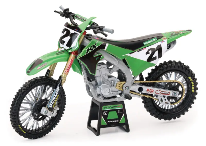 New Ray Toys Kawasaki Kx450f Factory Team (Jason Anderson)/ Scale - 1:12 1