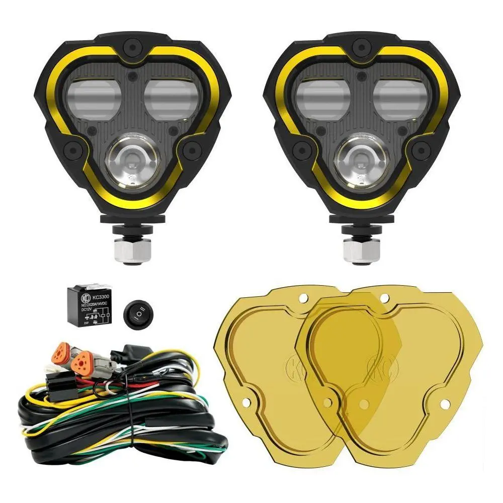 Flex Era 3 Dual Mode Sae Fog Lights Dual Light Master Kit 1