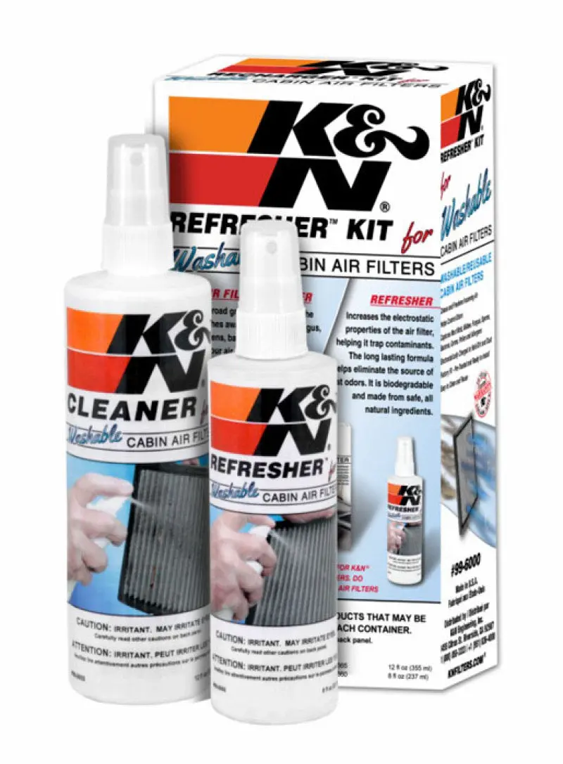 K&N Cabin Filter Cleaning Kit 1
