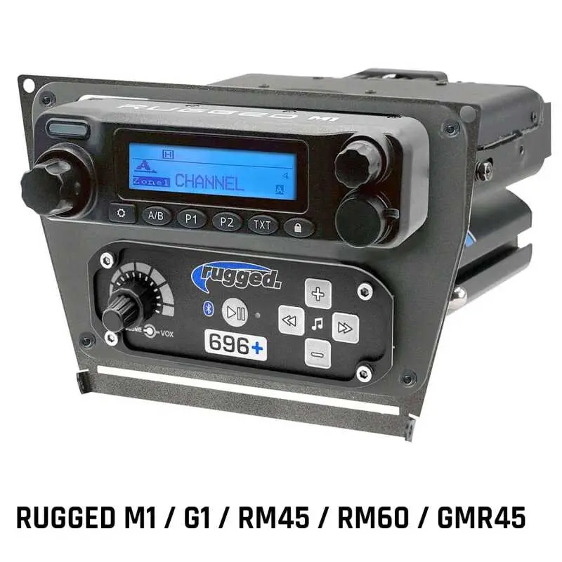 Rugged Radios Polaris Rzr Pro Xp/Turbo R/Pro R Dash Mount - Rugged M1/G1/Rm45/Rm60/Gmr45 1
