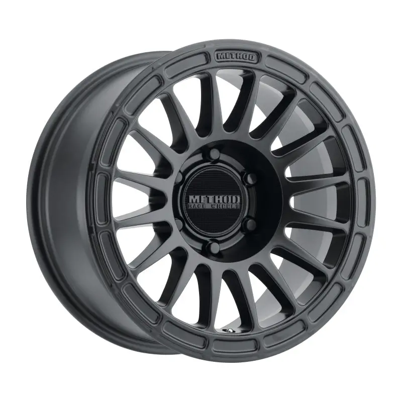 Method Mr314 17X7.5 +25Mm Offset 6X5.5 106.25Mm Cb Matte Black Wheel 1