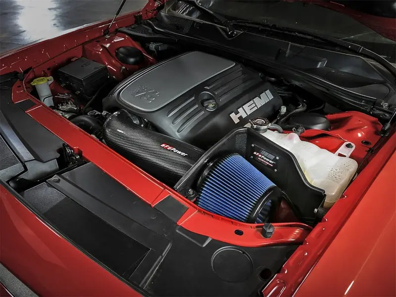 Afe Magnumforce Intakes Stage-2 P5r Carbon Fiber Ais 11-17 Dodge Challenger/Charger V8-5.7L Hemi 2