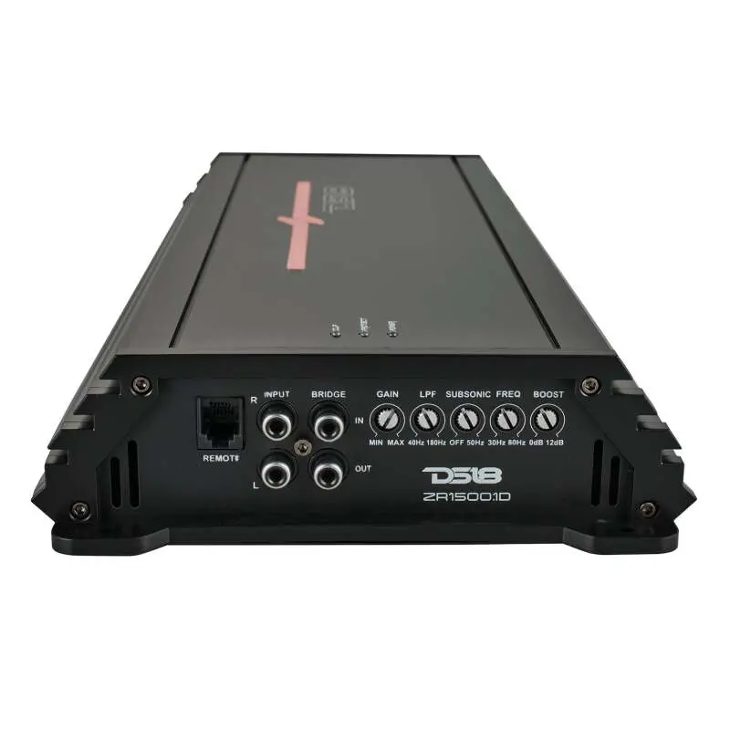 Ds18 1-Channel Class D Amplifier 1500/1Ohm 950/2Ohm 550/4Ohm Watts Rms 1