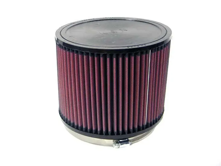 K&N Universal Rubber Filter 6In Flange Id / 7.5In Od / 6In Height / Round Straight 1