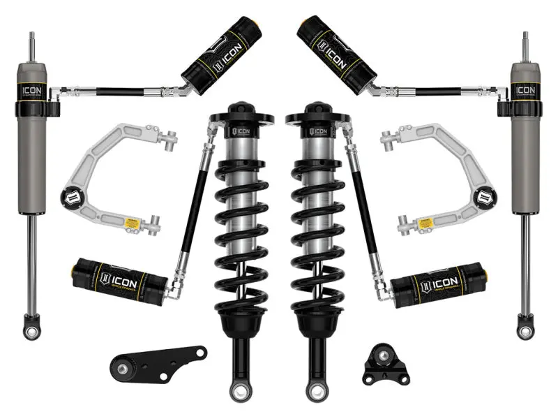 Icon 2024+ Toyota Tacoma 1.25In-3In Stage 4 Suspension System Billet 1