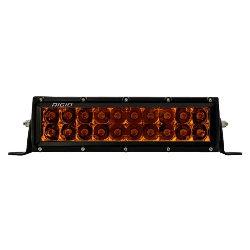 Rigid Industries E-Series 10In. Spot W/ Amber Pro Lens 1