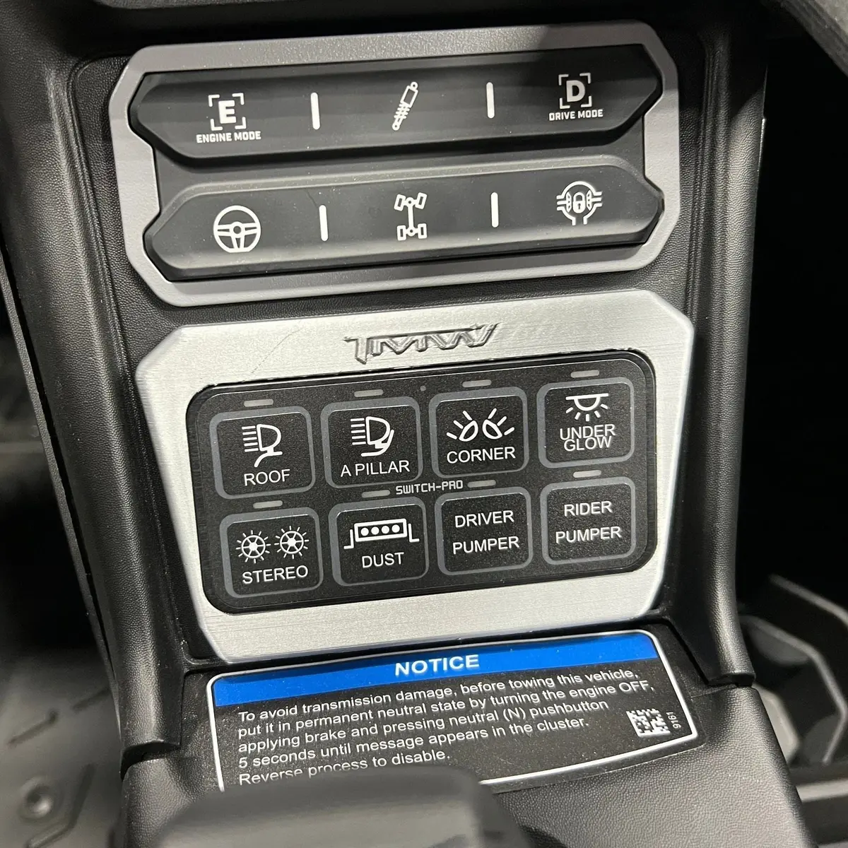 Can Am Maverick R Sp-9100 Switch Pros Mount 2