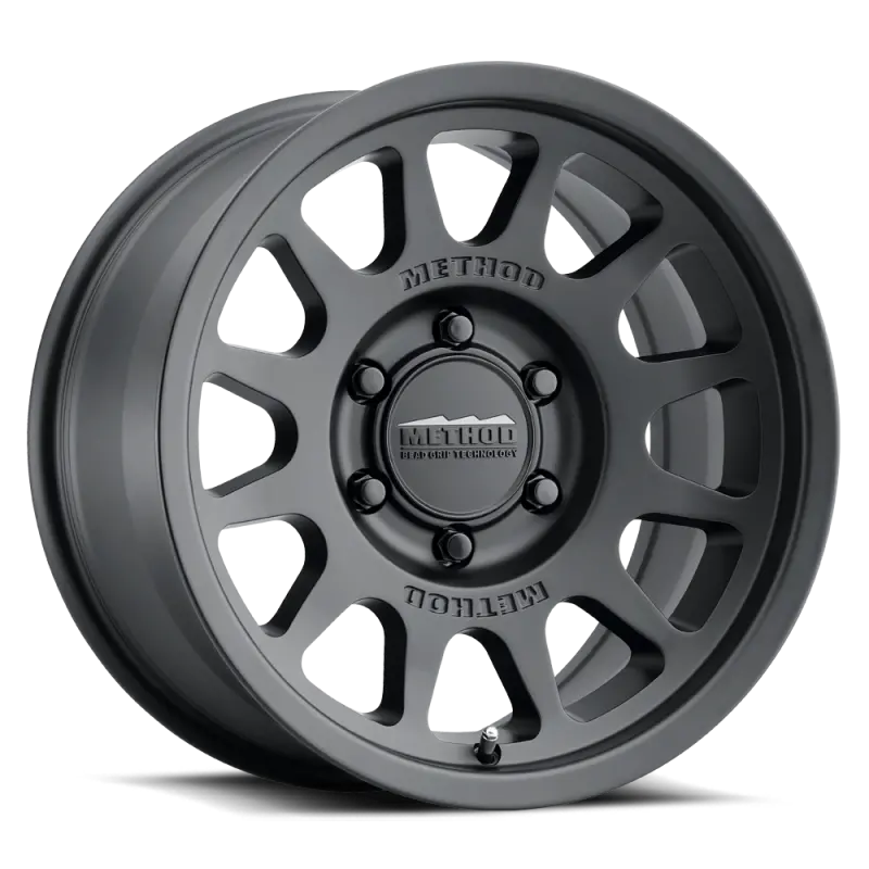 Method Mr703 17X7.5 +50Mm Offset 6X130 84.1Mm Cb Matte Black Wheel 1