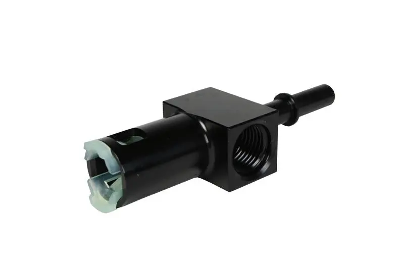 Aeromotive 5/16In Quick Connect With An-06 Port And 1/8In Gauge Port 1
