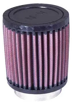 K&N Filter Universal Rubber Filter 2 1/4 Inch Flange 3 1/2 Inch Od 4 Inch Height 1