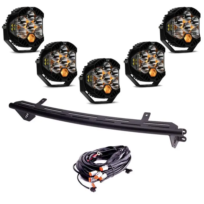 Baja Designs 23+ Ford Super Duty Lp6 Bull Bar Light Kit W/ Upfitter 2