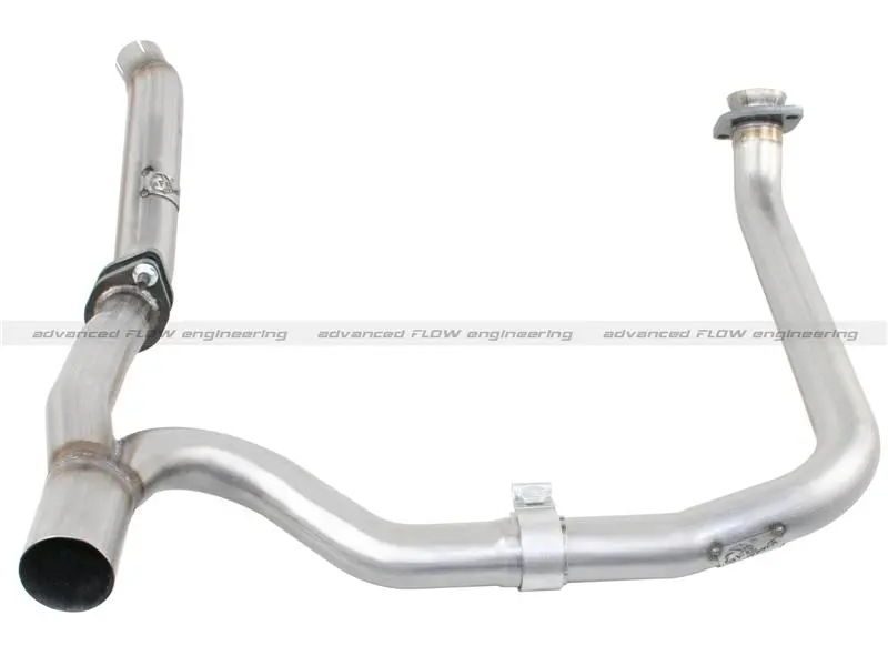 Afe Scorpion 2-1/2In Alum Steel Axle-Back Exhaust W/Polished Tip 07-18 Jeep Wrangler Jk V6-3.6/3.8L 2