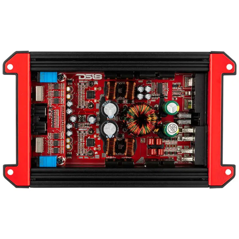 Ds18 4-Channel Amplifier 2X 300/4Ohm Bridge 4 X 150/2Ohm 4 X 90/4Ohm Watts Rms 1