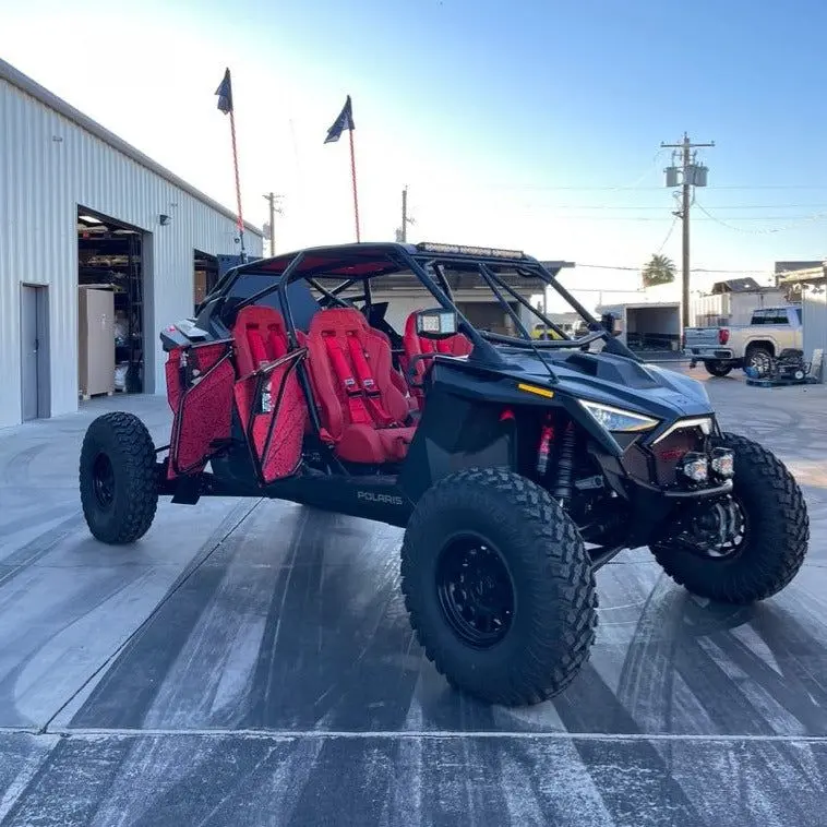 Polaris Rzr Pro R 4 Raw Dominator Roll Cage With Roof 4