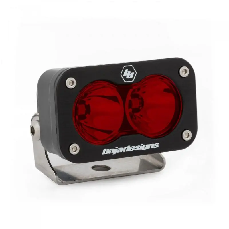 Baja Designs S2 Sport Spot Pattern Led Work Light - Red 1