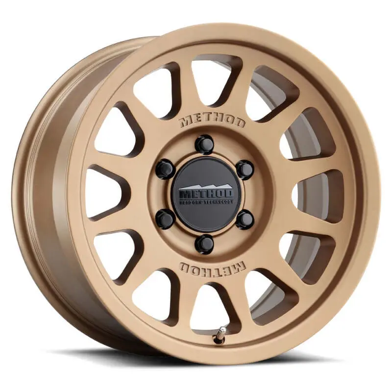 Method Mr703 17X9 / -12Mm Offset / 106.25Mm Bore / 6X5.5 Bp / 4.8In Bs - Method Bronze Wheel 1