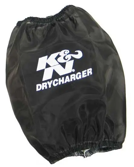 K&N Black Drycharger Round Tapered Air Filter Wrap 5.5In Base Id X 4.5In Top Id X 6.5In H 1