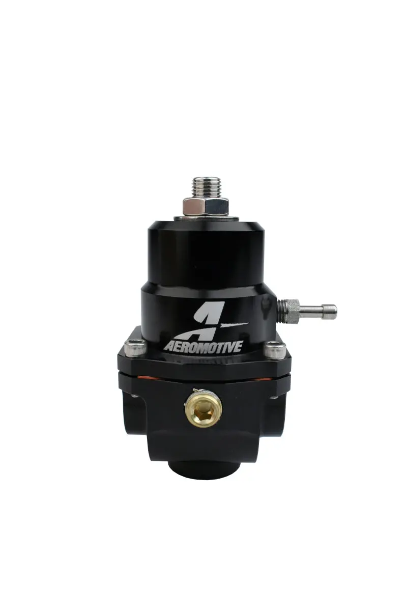 Aeromotive Adjustable Regulator - 35-75Psi - .188 Valve - (2) -08 Inlets/-08 Return 1