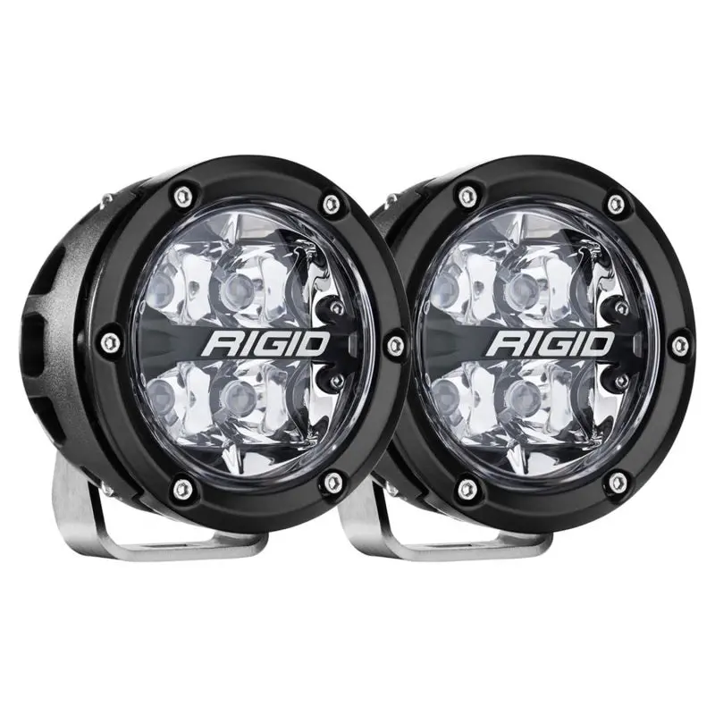 Rigid Industries 360-Series 4In Led Off-Road Spot Beam - Rgbw (Pair) 1