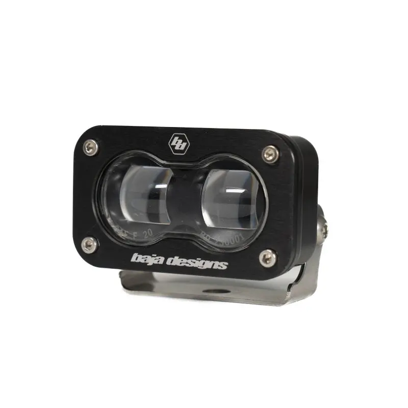 Baja Designs 21-22 Ford F-150 Raptor S2 Sae Dual Fog Pocket Light Kit - Clear 1