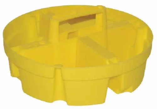 Bucket Boss 15051 4 Compartment 5 Gallon Bucket Stacker Storage Organizers - Quantity Of 8 1