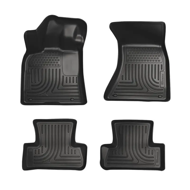 Husky Liners 11-12 Dodge Charger/Chrysler 300 Weatherbeater Combo Black Floor Liners 1