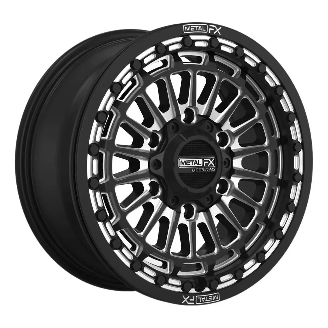 Delta 6R Beadlock Wheel (Satin Black Contrast Cut) 1