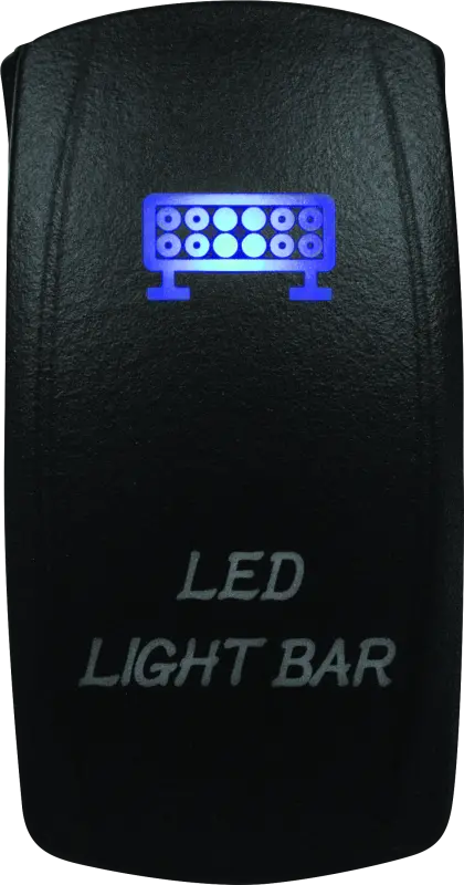 Dragonfire Racing Lighted Switch Led Light Bar On/Off Blue 1