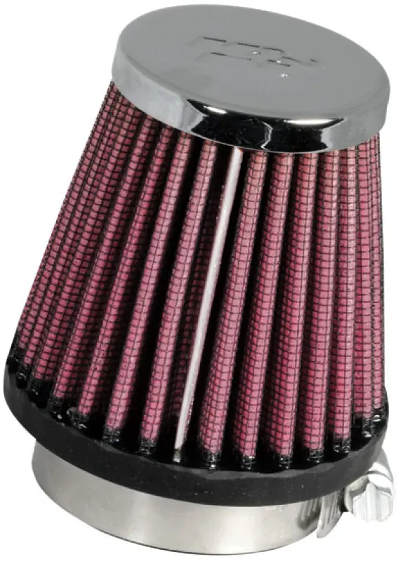 K&N Universal Chrome Filter 1 15/16 Inch Flg / 3 Inch Base / 2 Inch Top / 3 Inch Height 1