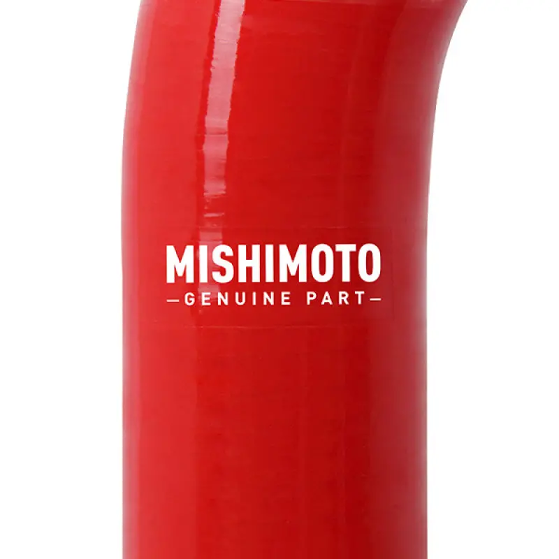 Mishimoto 05-07 Ford F-250/F-350 6.0L Powerstroke Lower Overflow Red Silicone Hose Kit 2