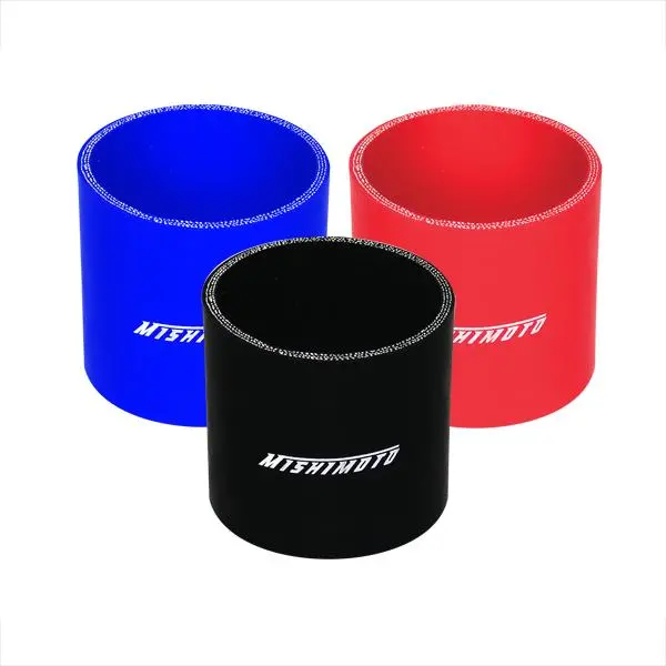 Mishimoto 2.5 Inch Black Straight Coupler 1