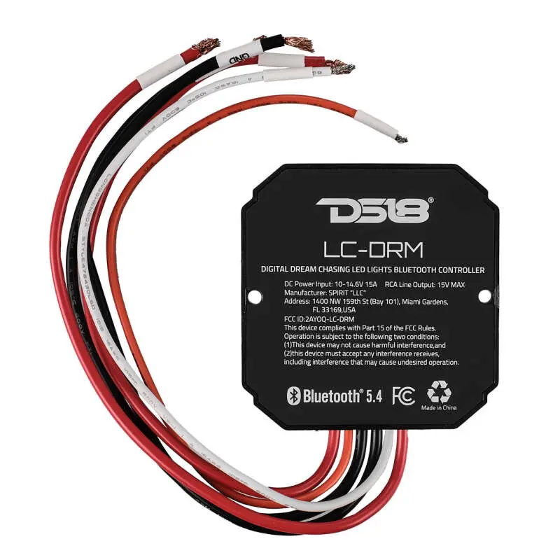 Ds18 Bluetooth Module Digital Led Lights Control Ip66 Waterproof Rating 1