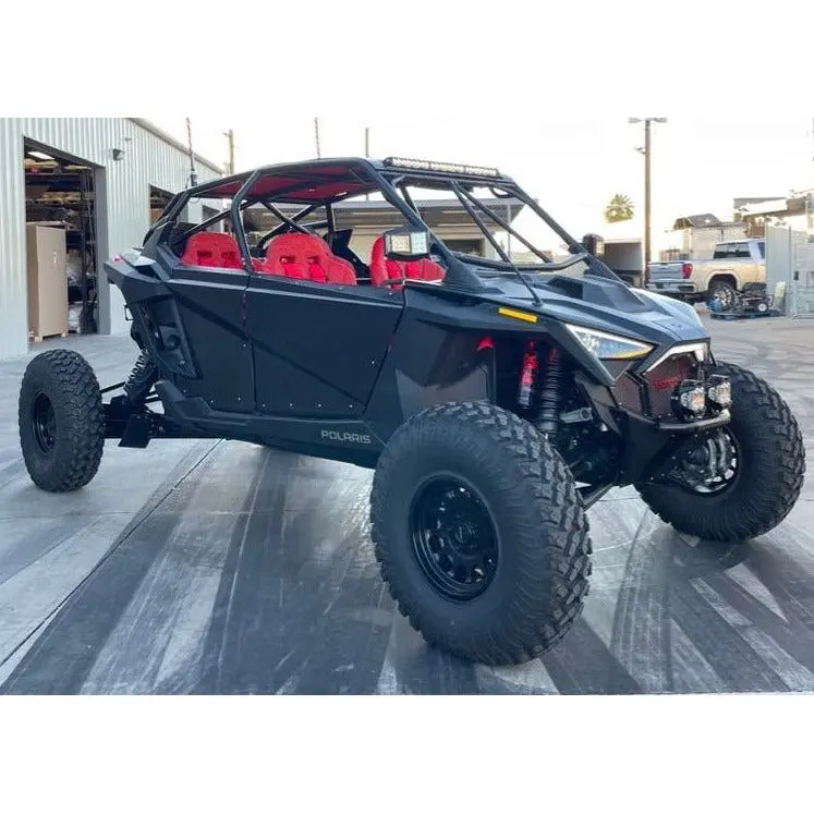 Polaris Rzr Pro R 4 Raw Dominator Roll Cage With Roof 1