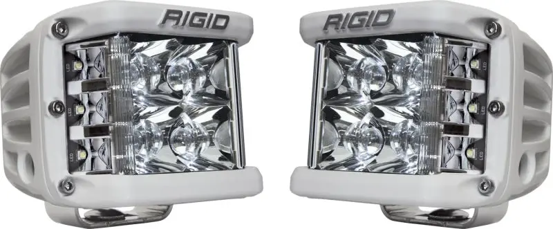 Rigid Industries D-Ss - Spot - Set Of 2 - White Housing 1