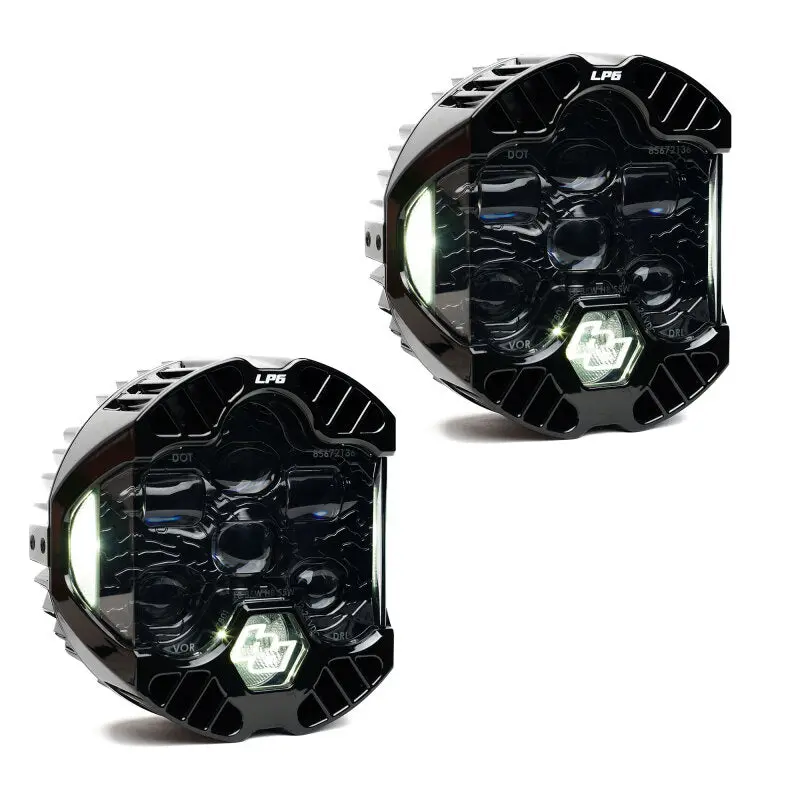 Baja Designs Dot Lp6 Led Auxiliary Light Pod (Clear Drl) - Pair 1