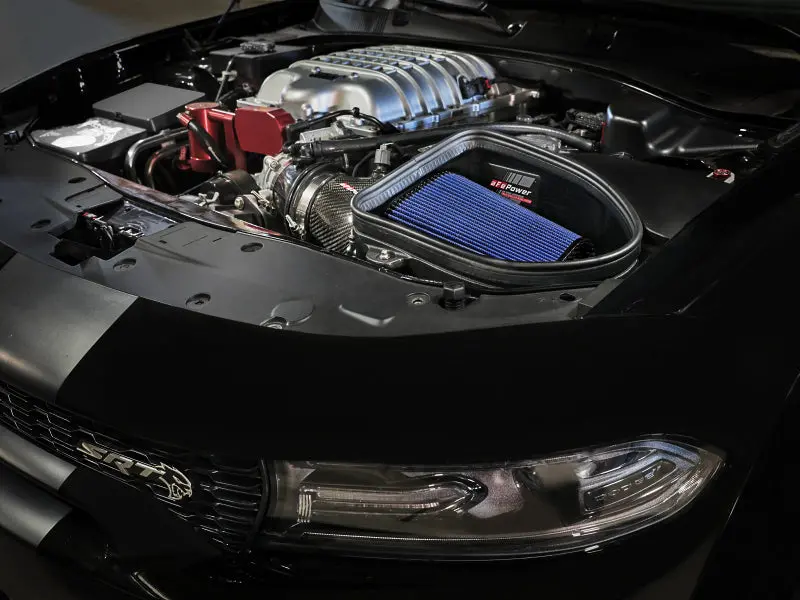Afe Dodge Charger Srt Hellcat Redeye 21-23 V8-6.2L Track Series Stage-2 Carbon Fiber Intake Pro 5R 2