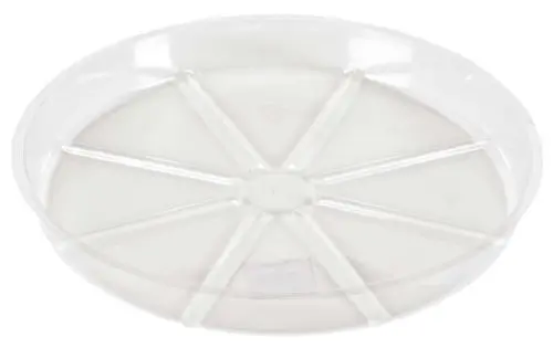 Midwest Air Vs17 17" Clear Vinyl Plant / Planter Saucers - Quantity Of 15 1