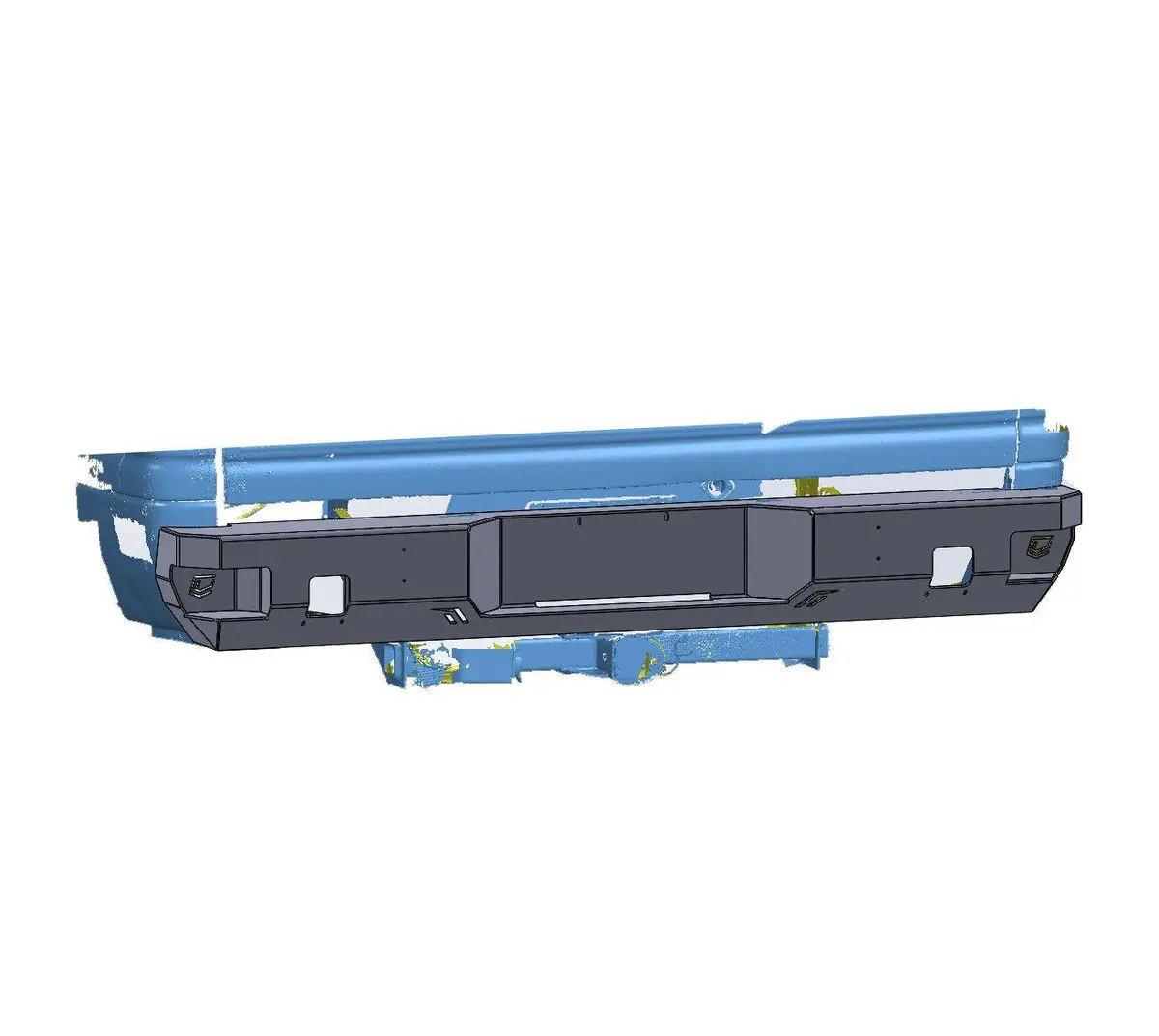 Chassis Unlimited 1994-2002 Ram 1500/2500/3500 Octane Rear Bumper 1