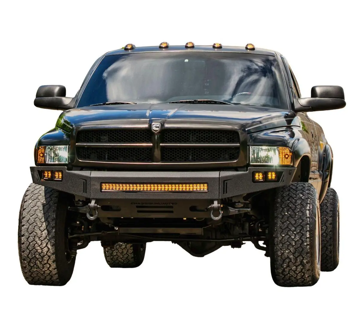 Chassis Unlimited 1994-2002 Ram 4Th Gen Octane Series Front Bumper 1