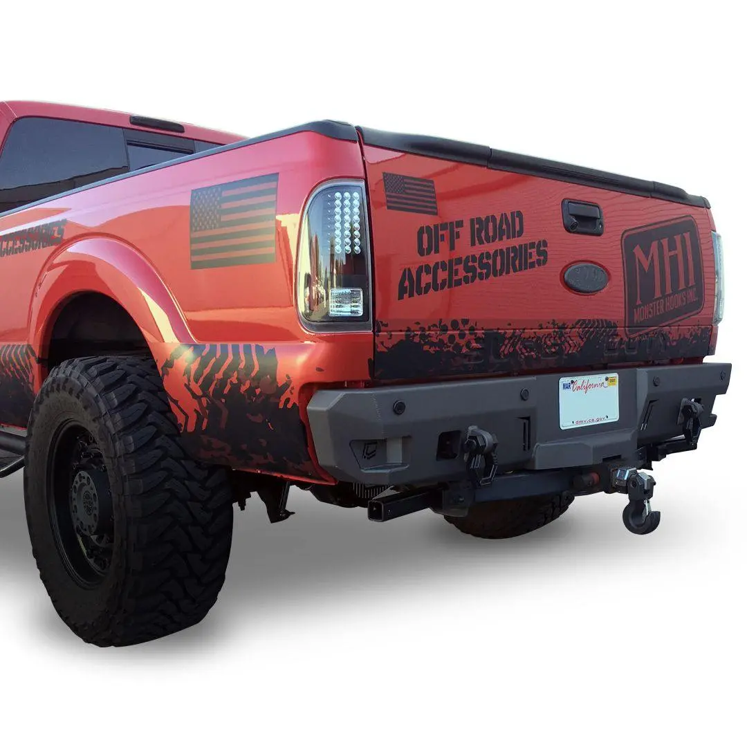 Chassis Unlimited 1999-2016 Ford Superduty F250/F350 Octane Series Rear Bumper 1
