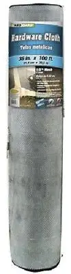 Mat 308183B 36" X 100' Ft 1/8" Mesh , 27 Gauge Galvanized Hardware Cloth Fencing 1
