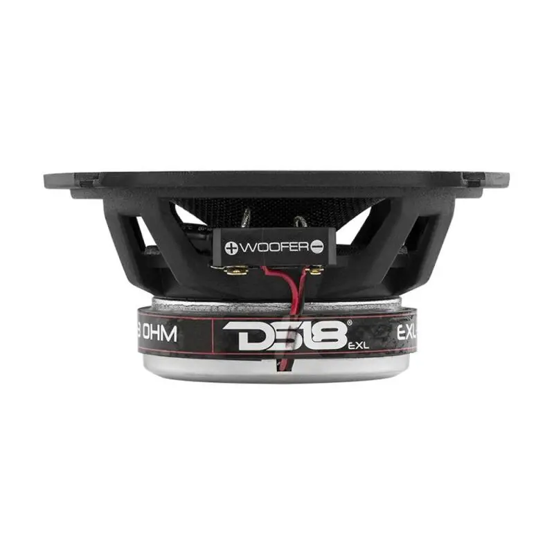 Ds18 5.25In 80 Watts Rms 3 Ohm 2-Way Coaxial Speakers And Component System W/ Fiberglass Cone 1