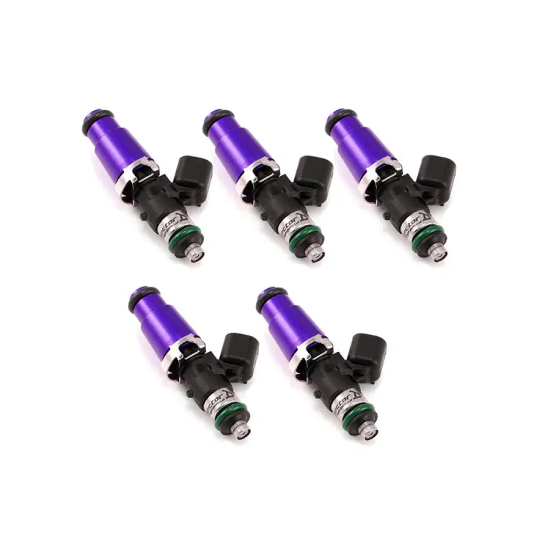 Injector Dynamics Id1050x Injectors 14 Mm (Purple) Adaptors (Set Of 5) 1